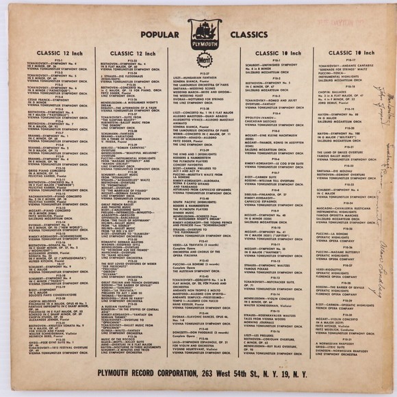 Grieg, Felicitas Karrer– Piano Concerto In A Minor Opus 16 1952 LP Record P12-10 - Picture 2 of 16